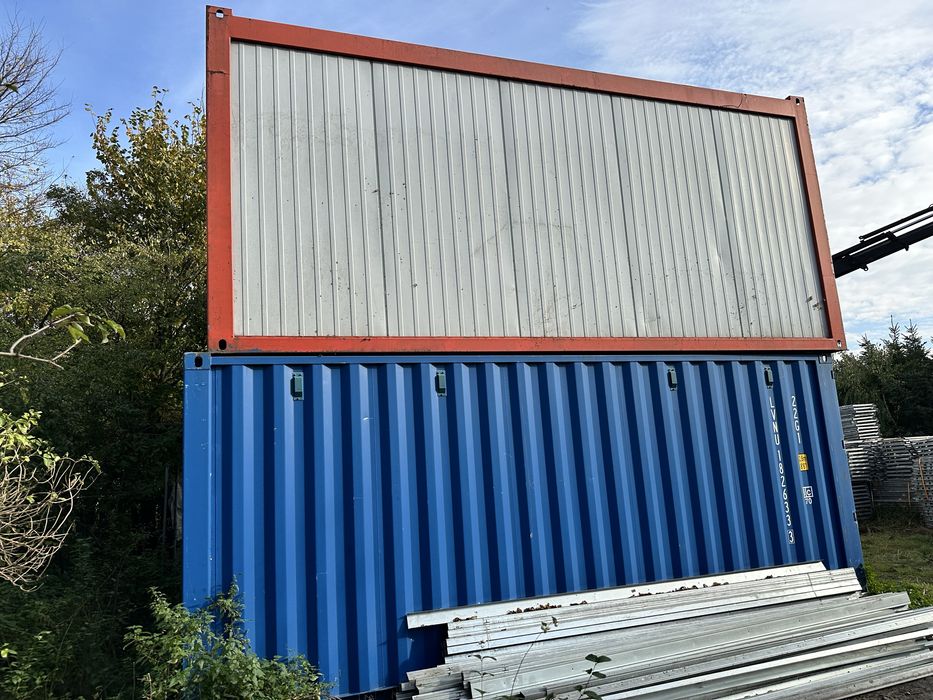 Kontener morski 20- 3 sztuki jak nowe, super stan