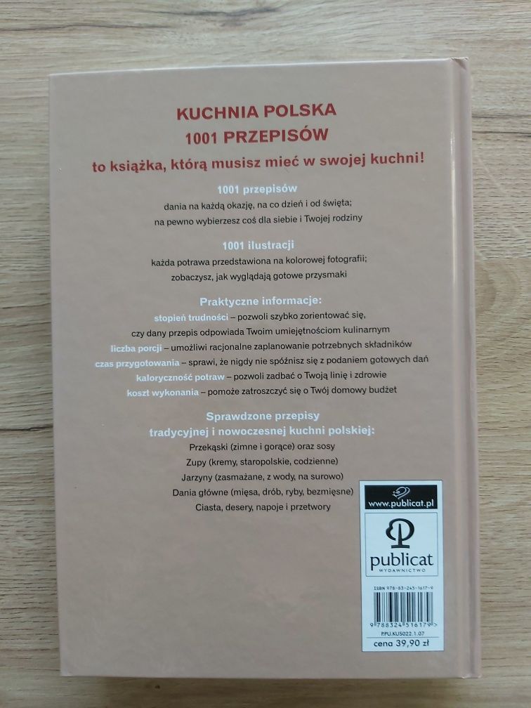 "Kuchnia polska 1001 przepisów" Ewa Aszkiewicz