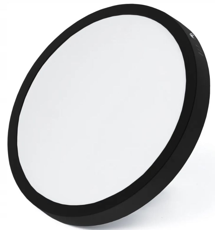 Plafon LED 18W neutralna 4000K 21cm czarny lampa sufitowa natynkowy