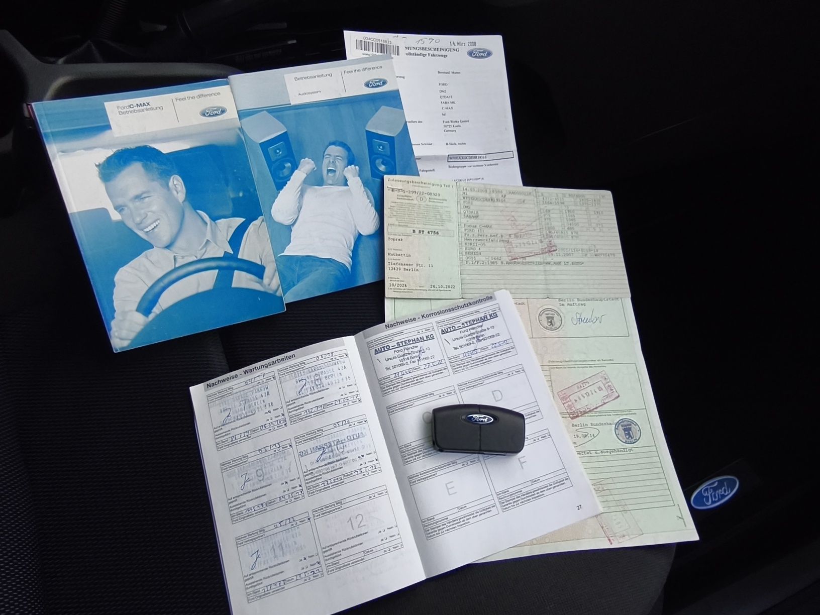 Ford C-MAX 2008 1.8 MPI from Germany