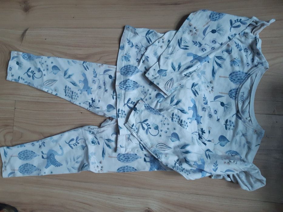Komplet zestaw getry legginsy bluzeczka  1,5-2 lata NEXT 86 - 92