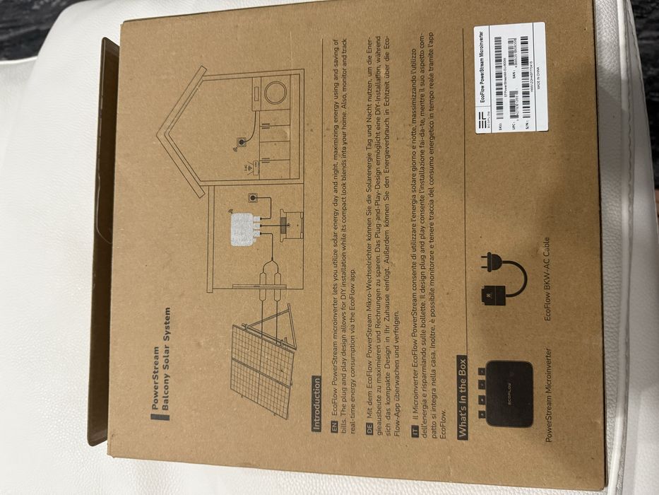 Микроинвертор EcoFlow PowerStream 800W (EFPowerStreamMI-EU-800W)