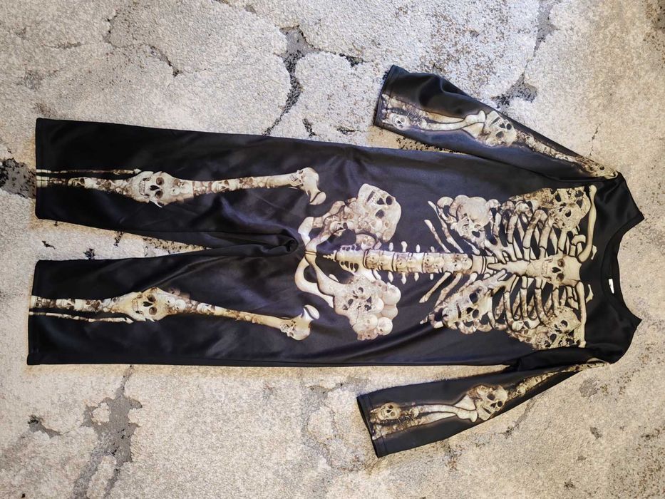 Карнавальний костюм скилета на Хеллоуин Хеловін 3-4 років