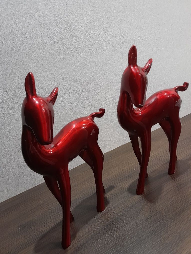 Renifer figurka ciężka