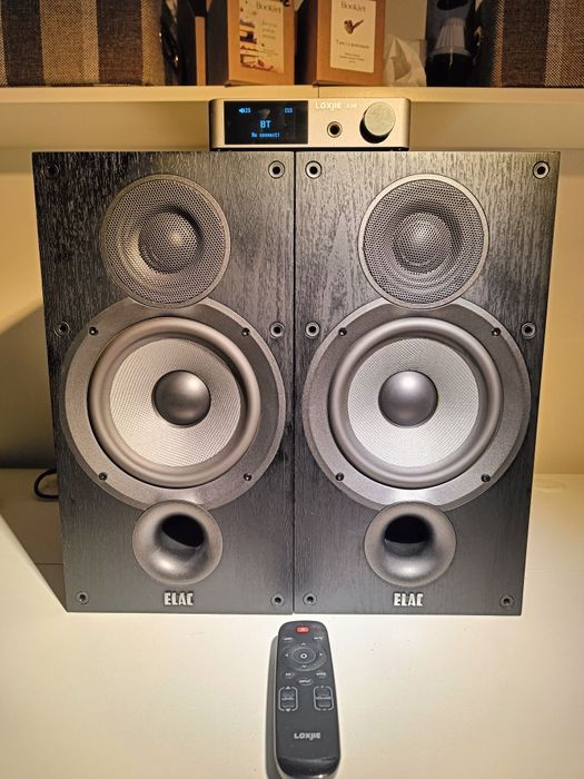 Kolumny Elac Debut B6.2 + DAC Loxjie A30 + sub yamaha- gotowy zestaw