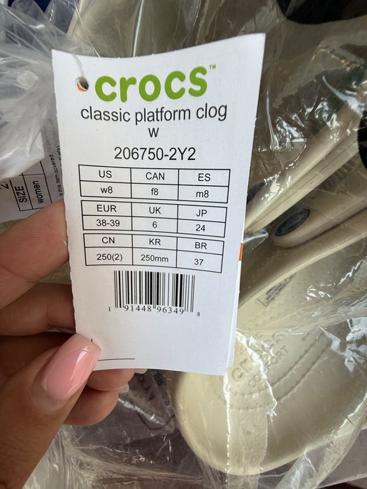 Жіночі Крокси Crocs W8