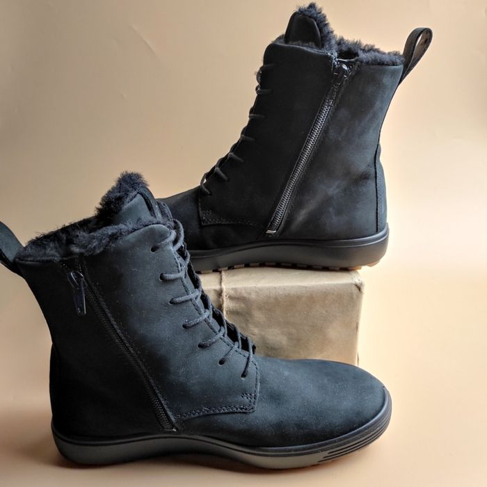 Черевики ботинки сапожки ECCO р.38  довжина устілки 25 см.