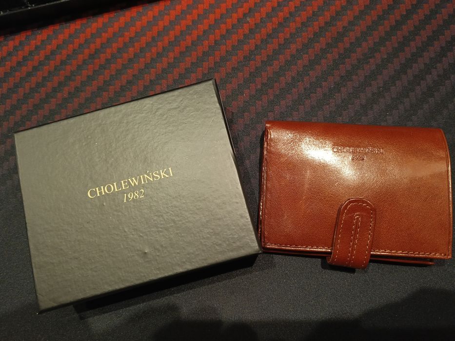 Portfel skórzany Cholewiński