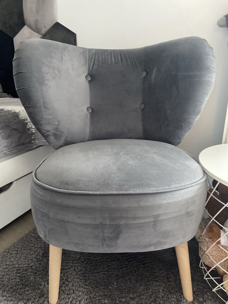 Fotel szary Ikea