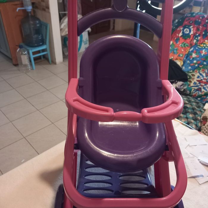 Дитяча качеля та Коляска візочок для ляльки