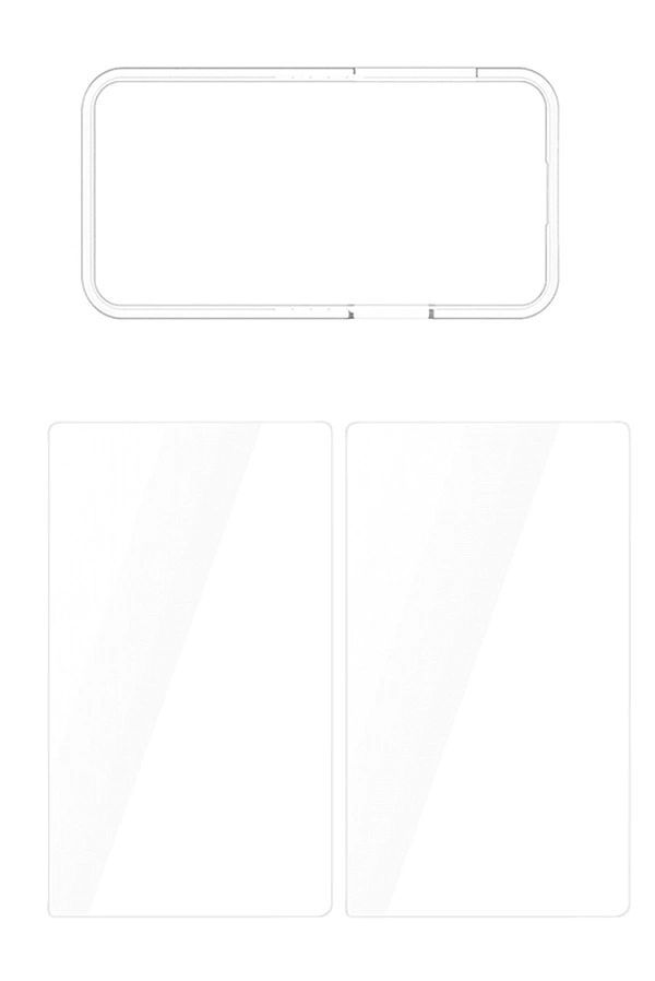 2x Szkło Hartowane + Zestaw Montażowy do Nintendo Switch Oled 2021