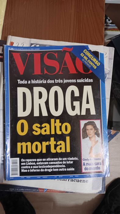 Visão revista anos 90 - salazar, droga,
