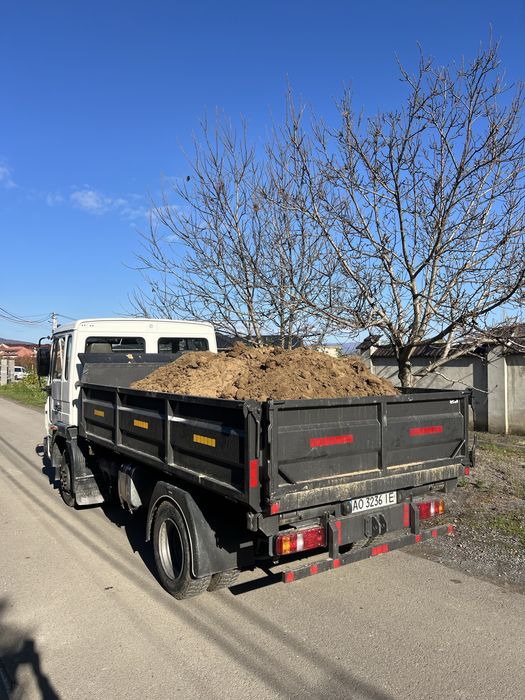 Доставка сипучки глина, пісок, щебень, отсев або вивіз сміття.