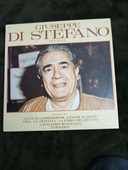 Vinil Giuseppe di Stefano – Recital -  Italy	1982