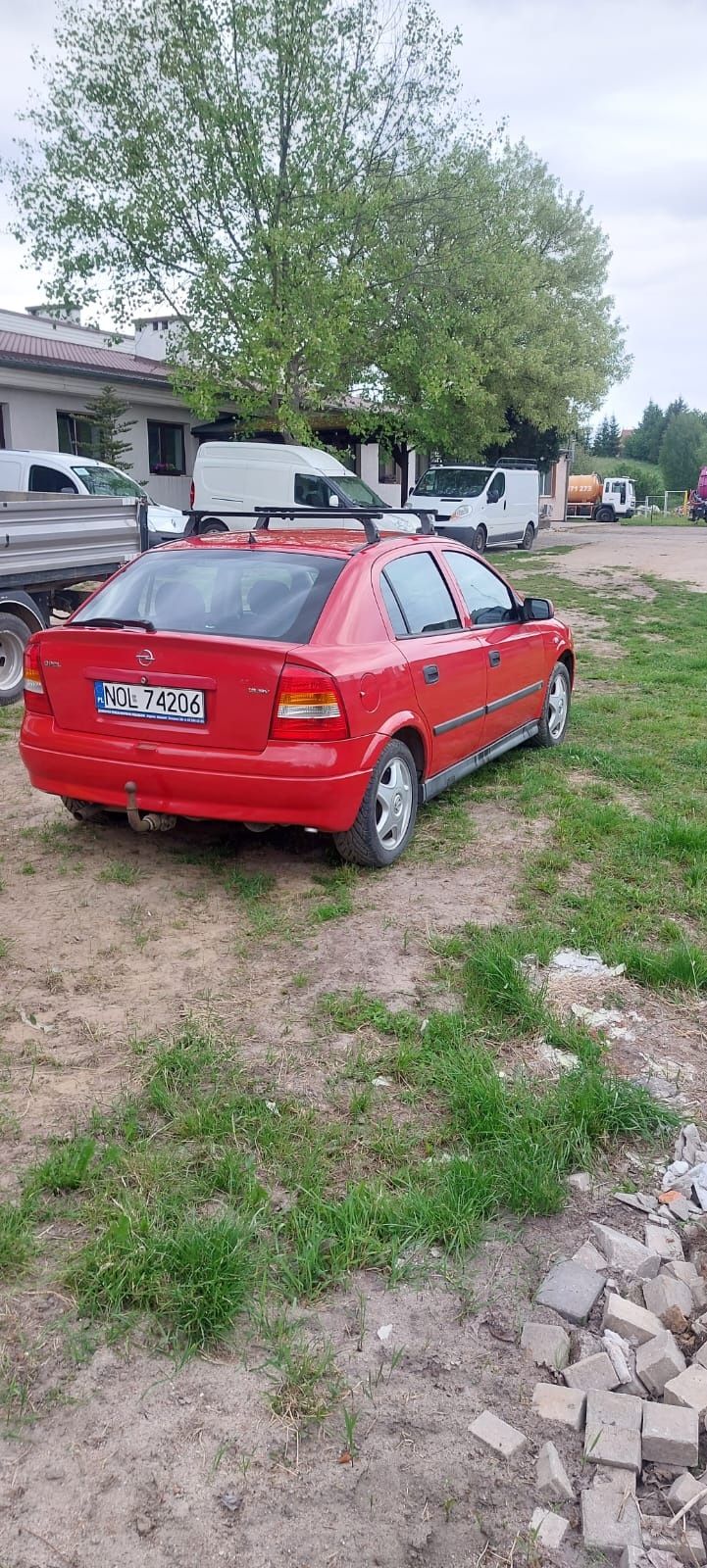 Opel Astra z gazem.
