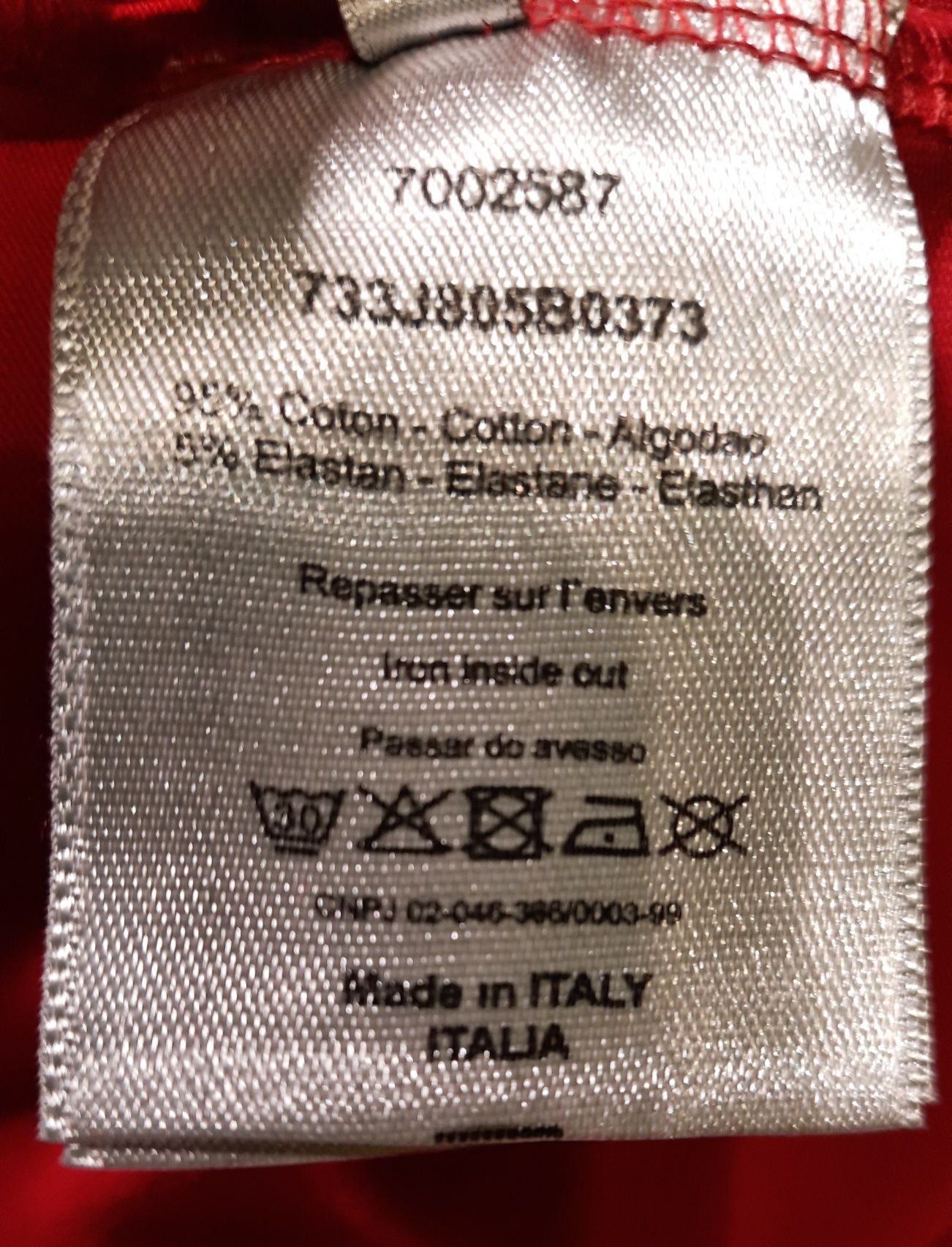Koszulka Jordan x Dior Czerwona L