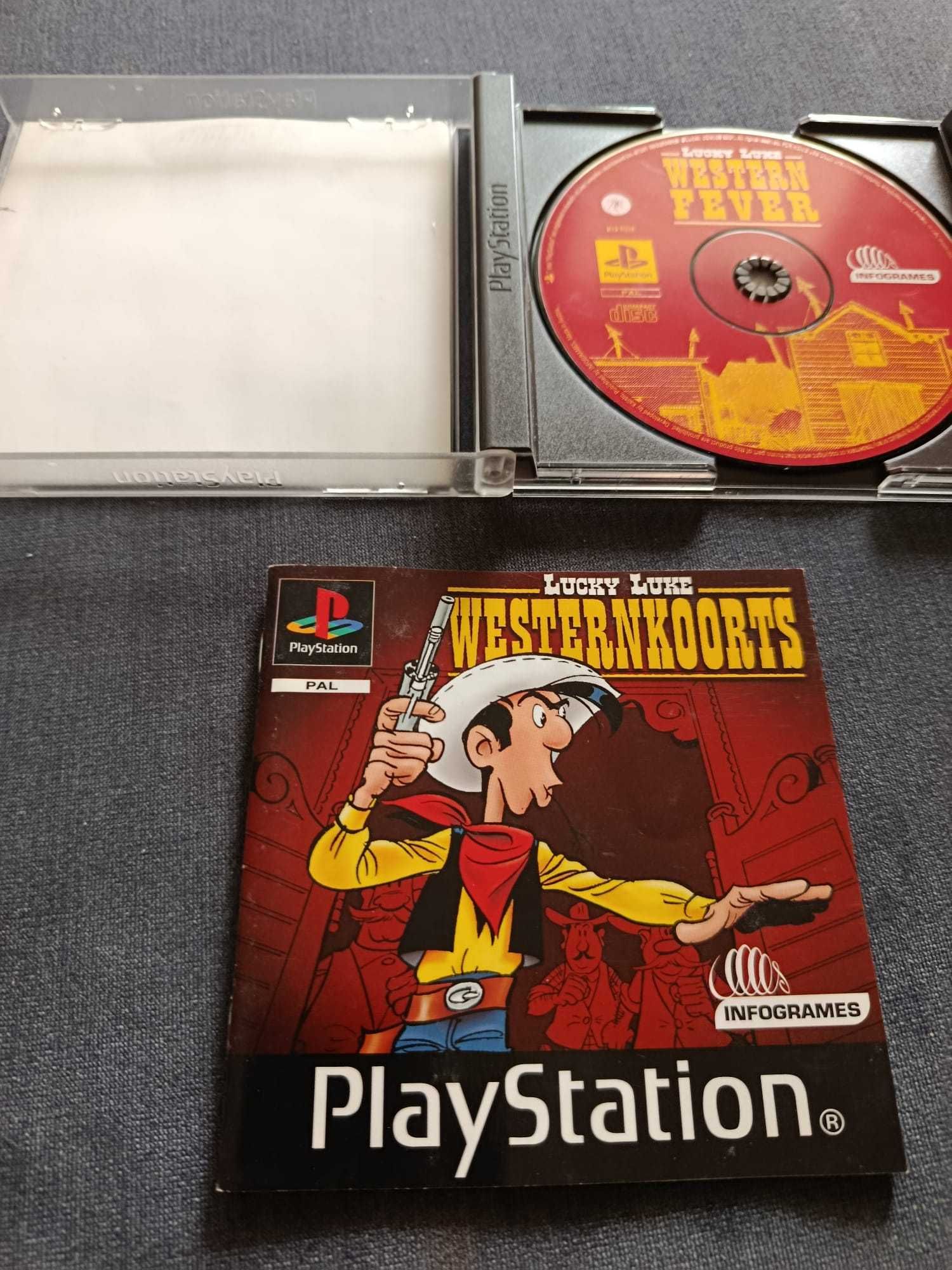 Lucky Luke: Westernkoorts PS1 Completo Testado