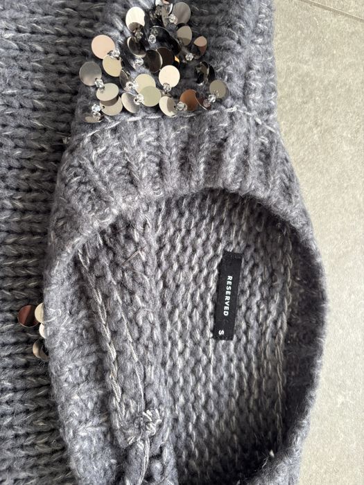 Sweter szary Reserved r.s