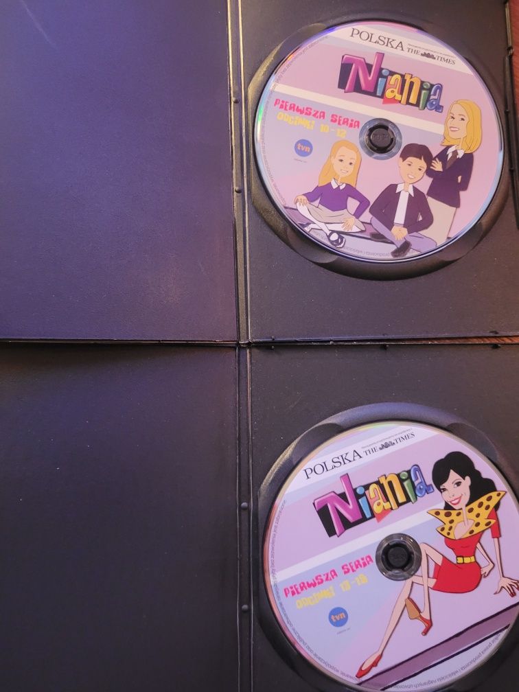 DVD x 2 Niania odc.10-15 Sony 2007 / Dubbing PL