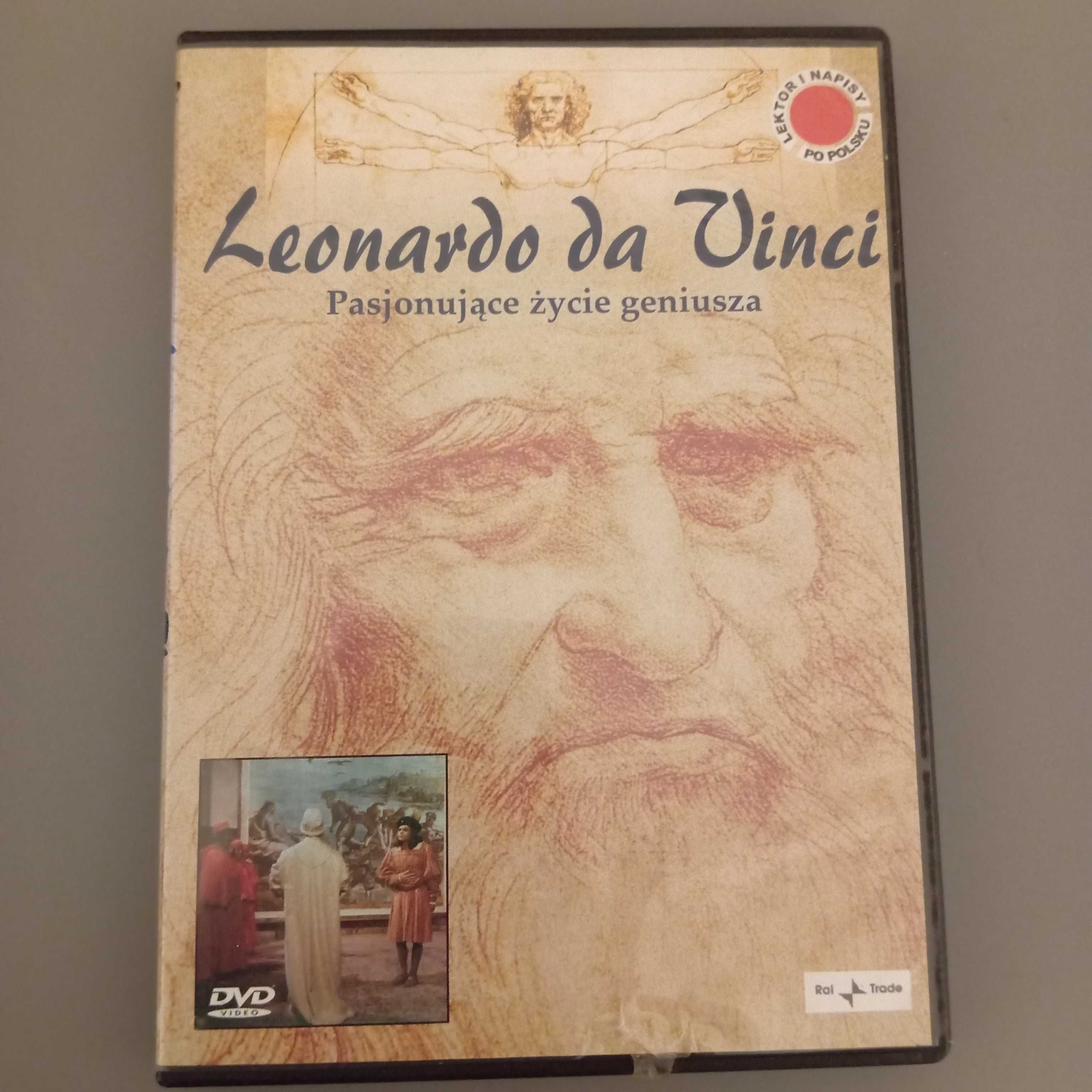 Leonardo Da Vinci, film DVD, stan bdb, oglądany raz lub wcale