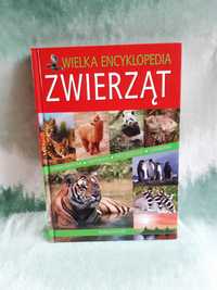 Książka edukacyjna Wielka encyklopedia zwierząt twarda oprawa