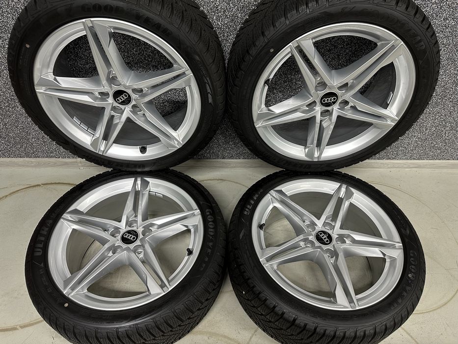 Oryginalne koła zimowe alufelgi 18 Audi A4 B9 8W