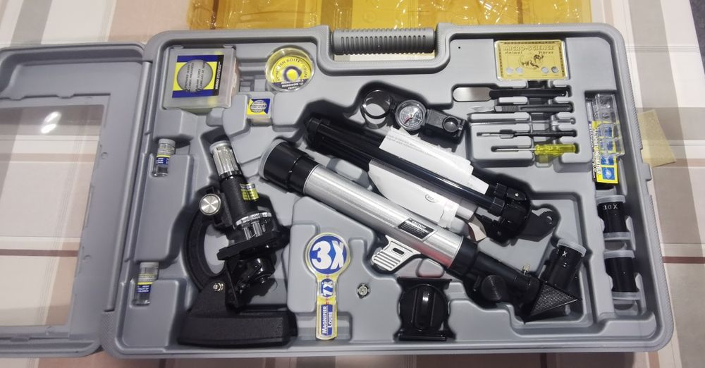 Kit científico criança