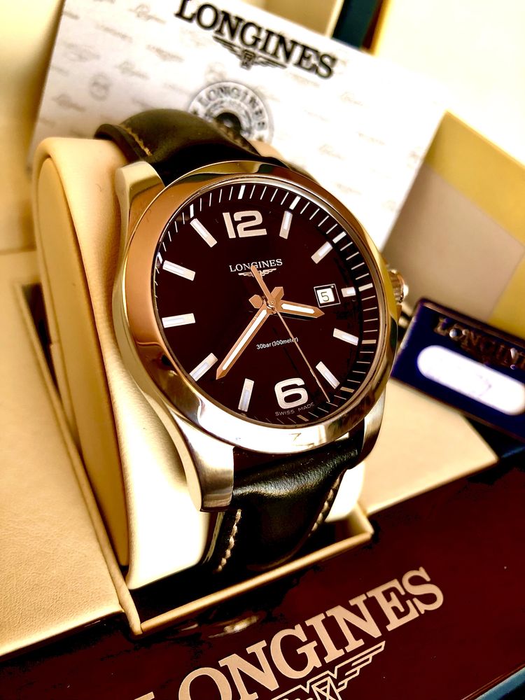 Швейцарские часы LONGINES Conquest Original.