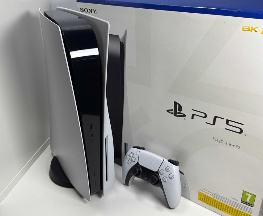 Konsola PlayStation 5 PS5 825GB z Padem Napędem Super Stan Gwarancja