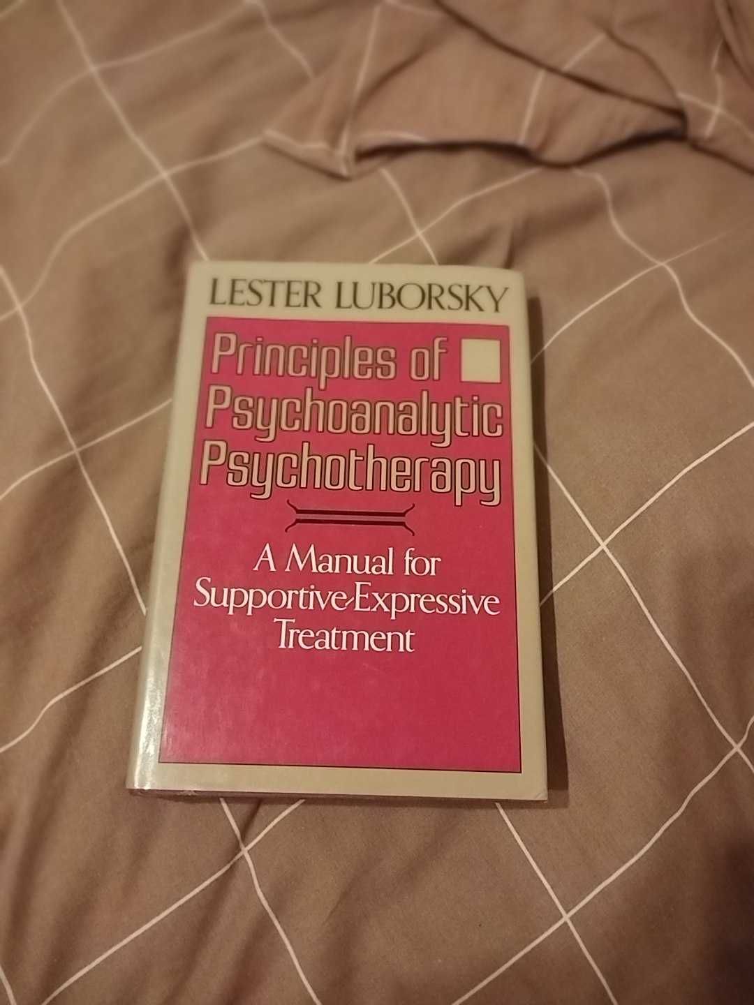 Angielska Lester Luborsky Principles Of Psychoanalytic Psychotherapy
