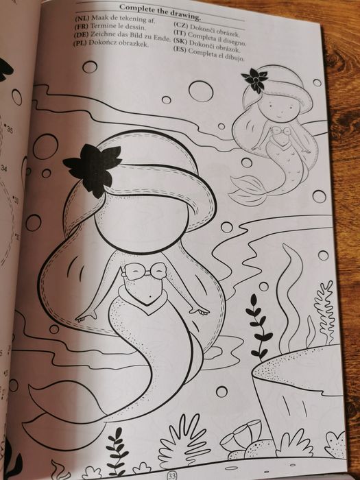 Kolorowanki i zadania dla dziewczynek