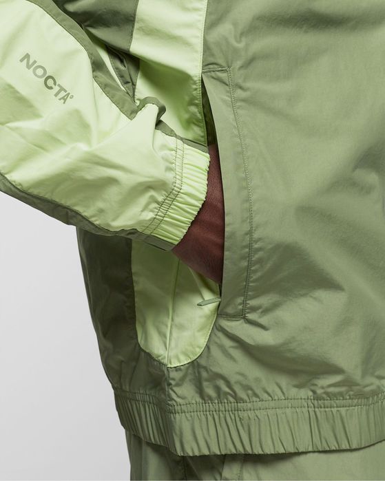 Nike NRG Nocta Track Jacket Woven (oil green / lt liquid lime)