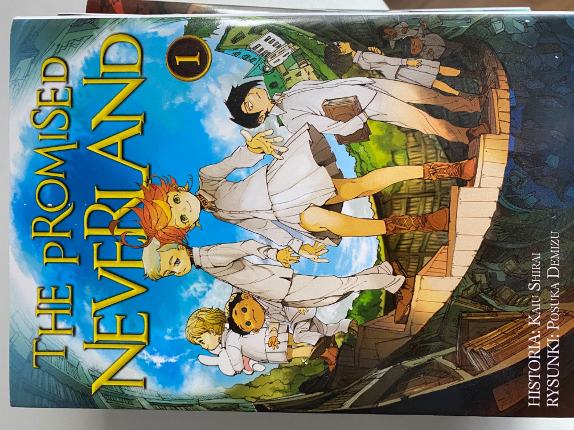 Manga "The Promised Neverland" tom 1-5