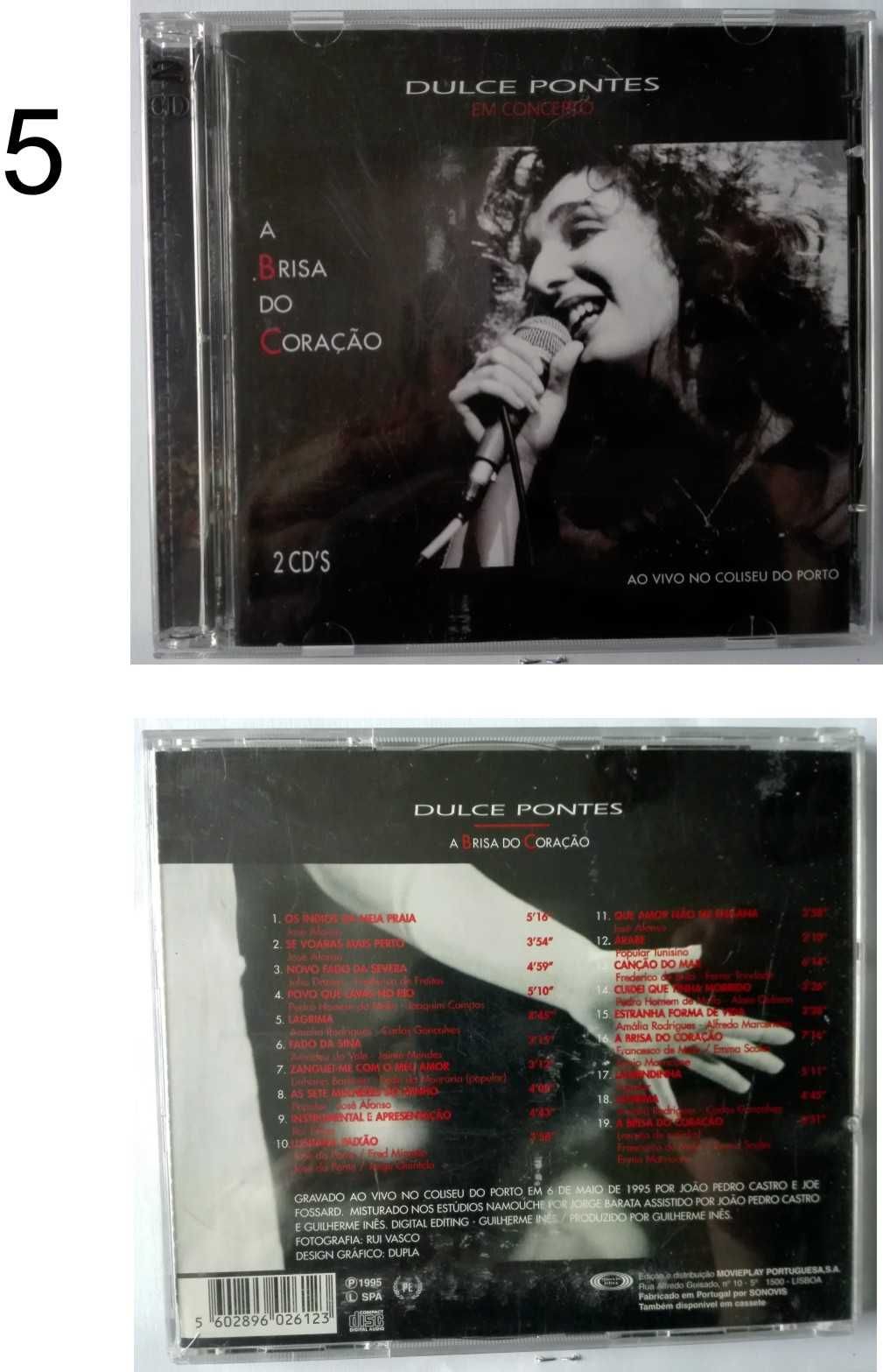 Conjunto de 6 CD'S MÚSICA