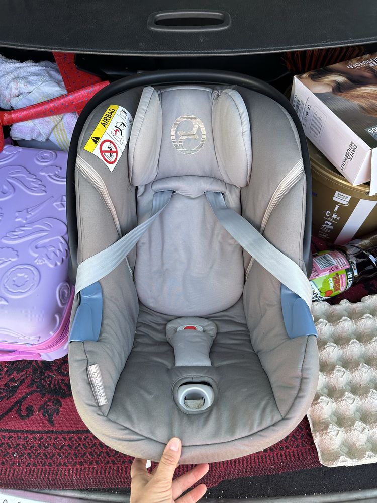 Fotelik samochodowy isofix 0-13  z baza Nosidełko cybex aton m i-size