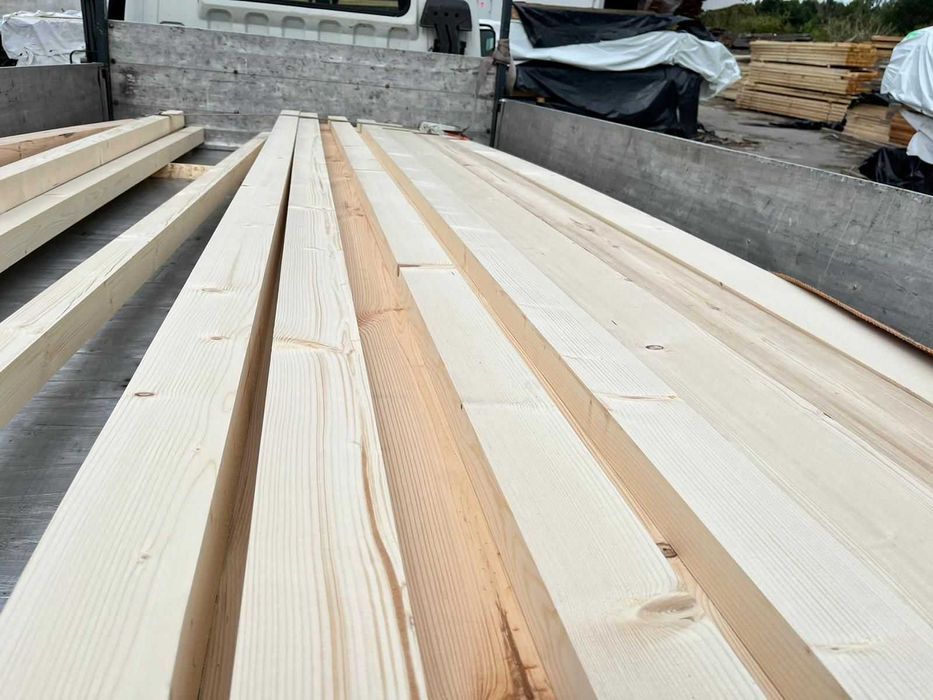 Więźba dachowa - impregnowana/strugana, łata, kontrłata, kantówka