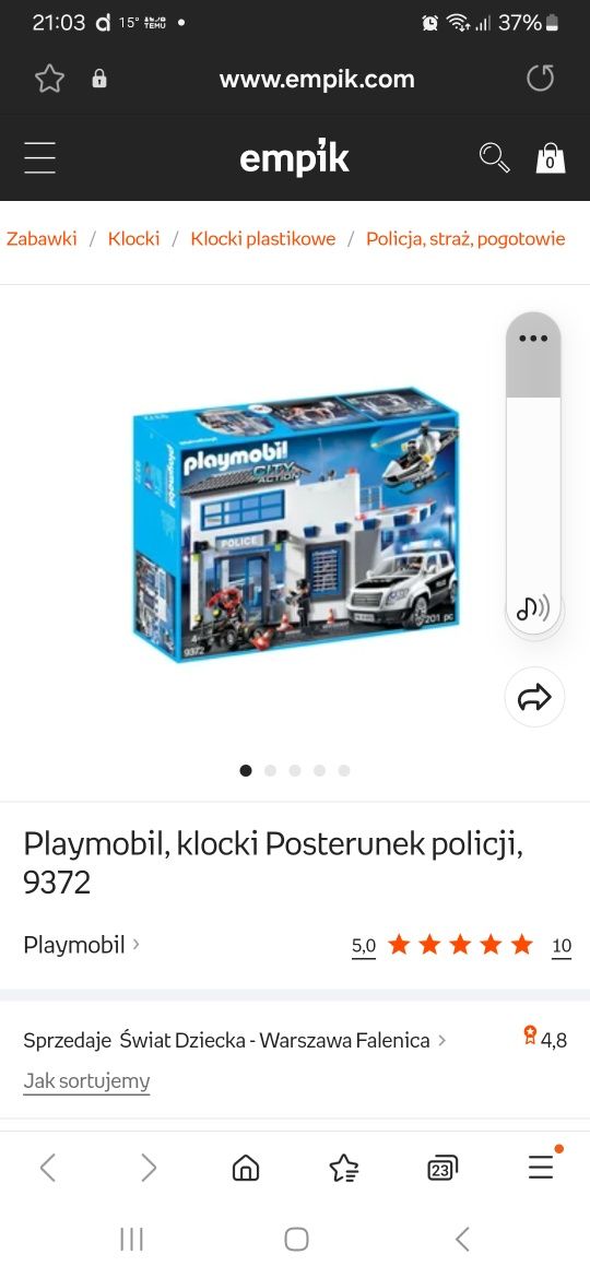 Playmobil  posterunek policji 9372