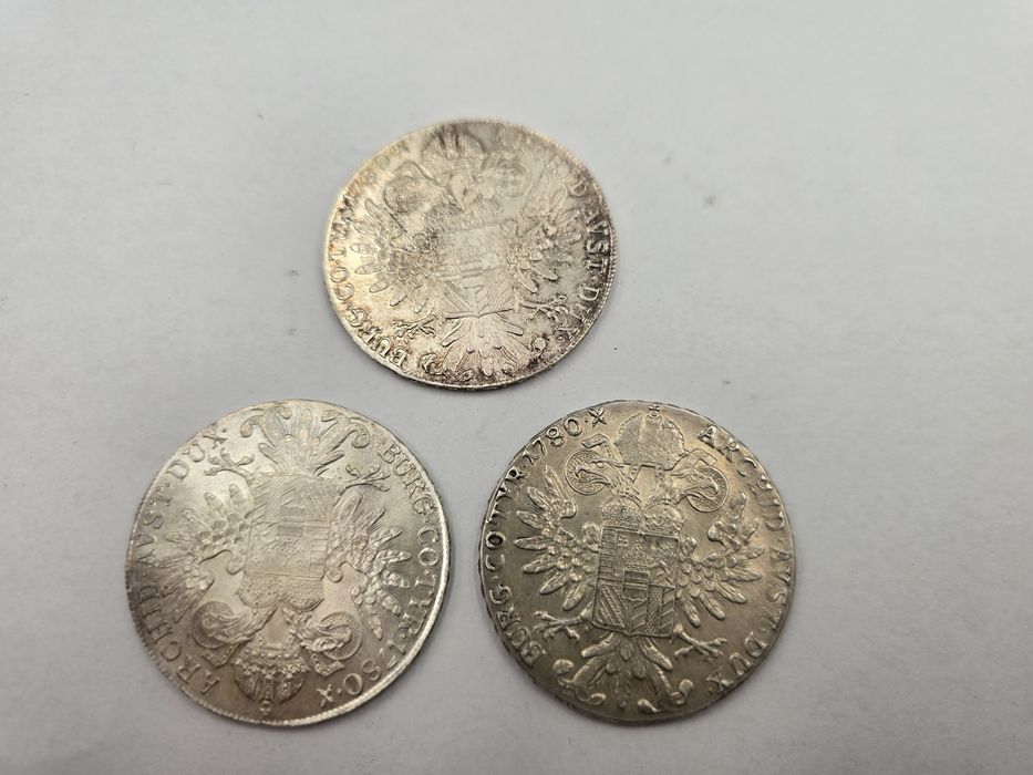 Moneta srebrna Maria Teresa Talar 1780 SF