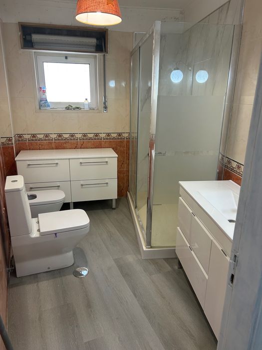 Serviço de remodelação em Lisboa.