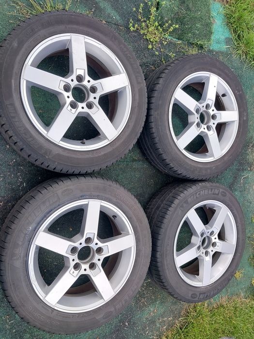 Felgi aluminiowe 16" 5X112 ET 38 opony 205/55R16