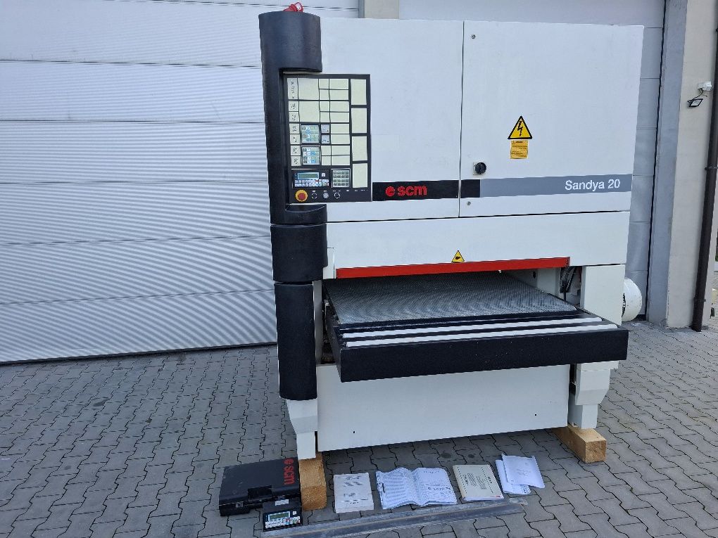 SCM Sandya 20, full, 135cm szlifierka szerokotaśmowa 1350