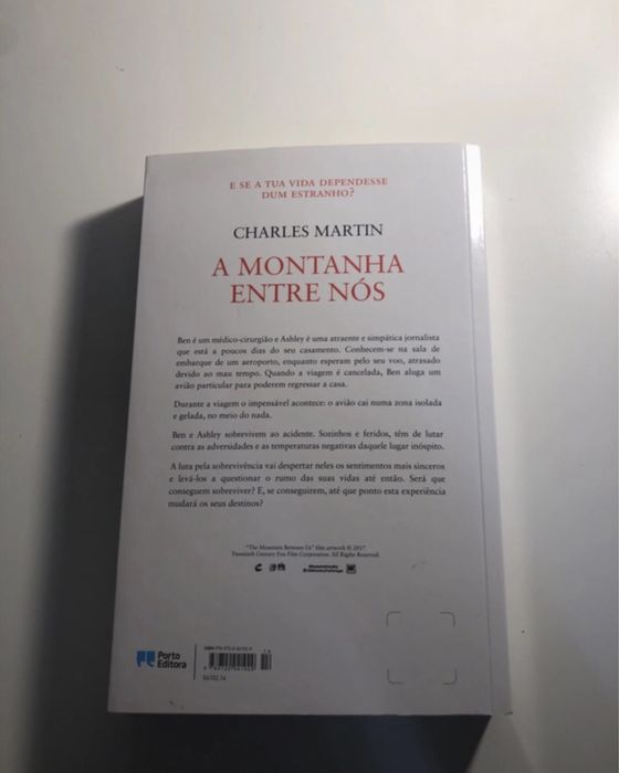 Livro “A montanha entre nós”