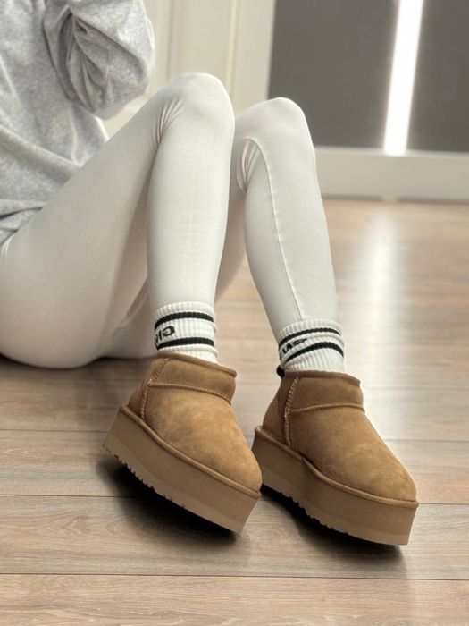 Угг угги Ugg ultra mini platform 5 см 38 на товстій підошві