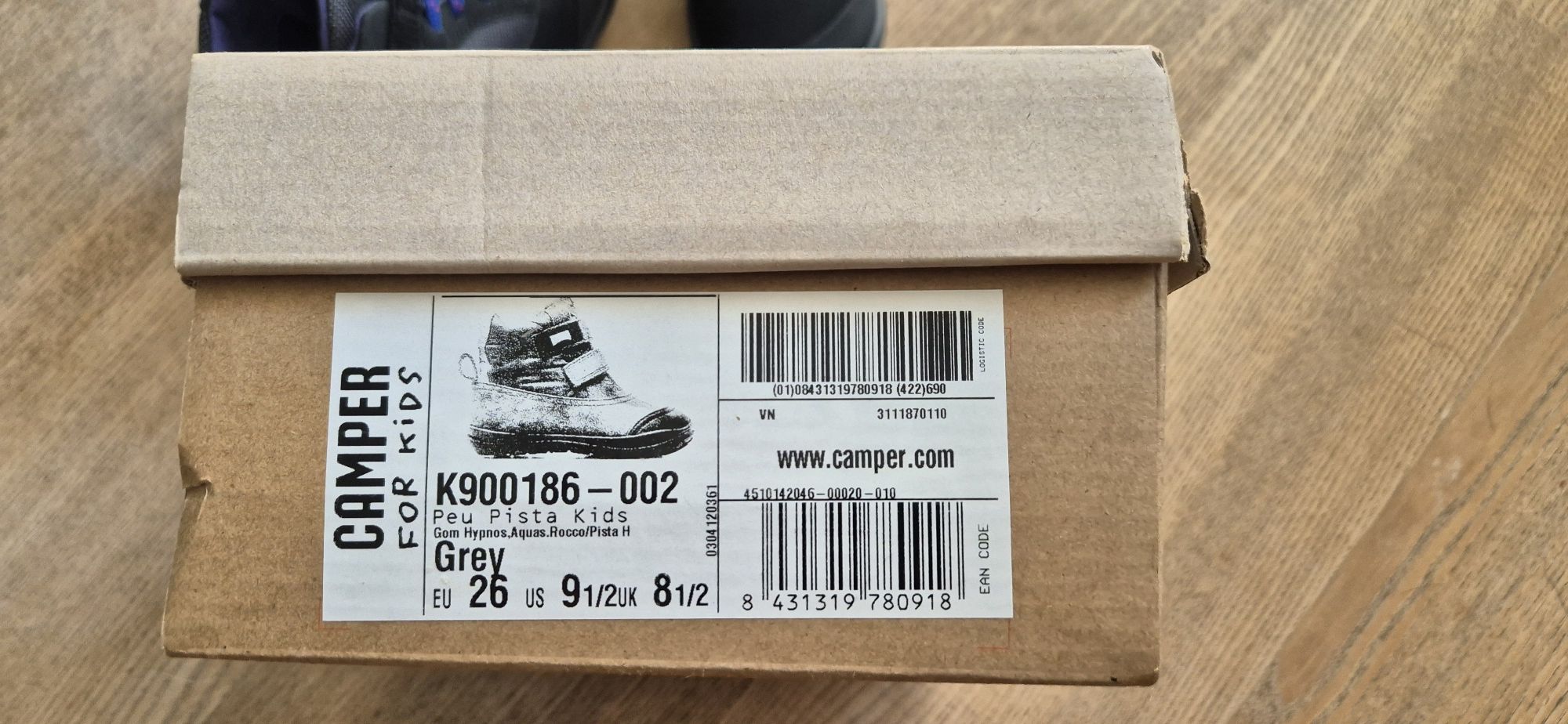 Nowe buty wiosenne przejściowe Camper Peu Pista 26
