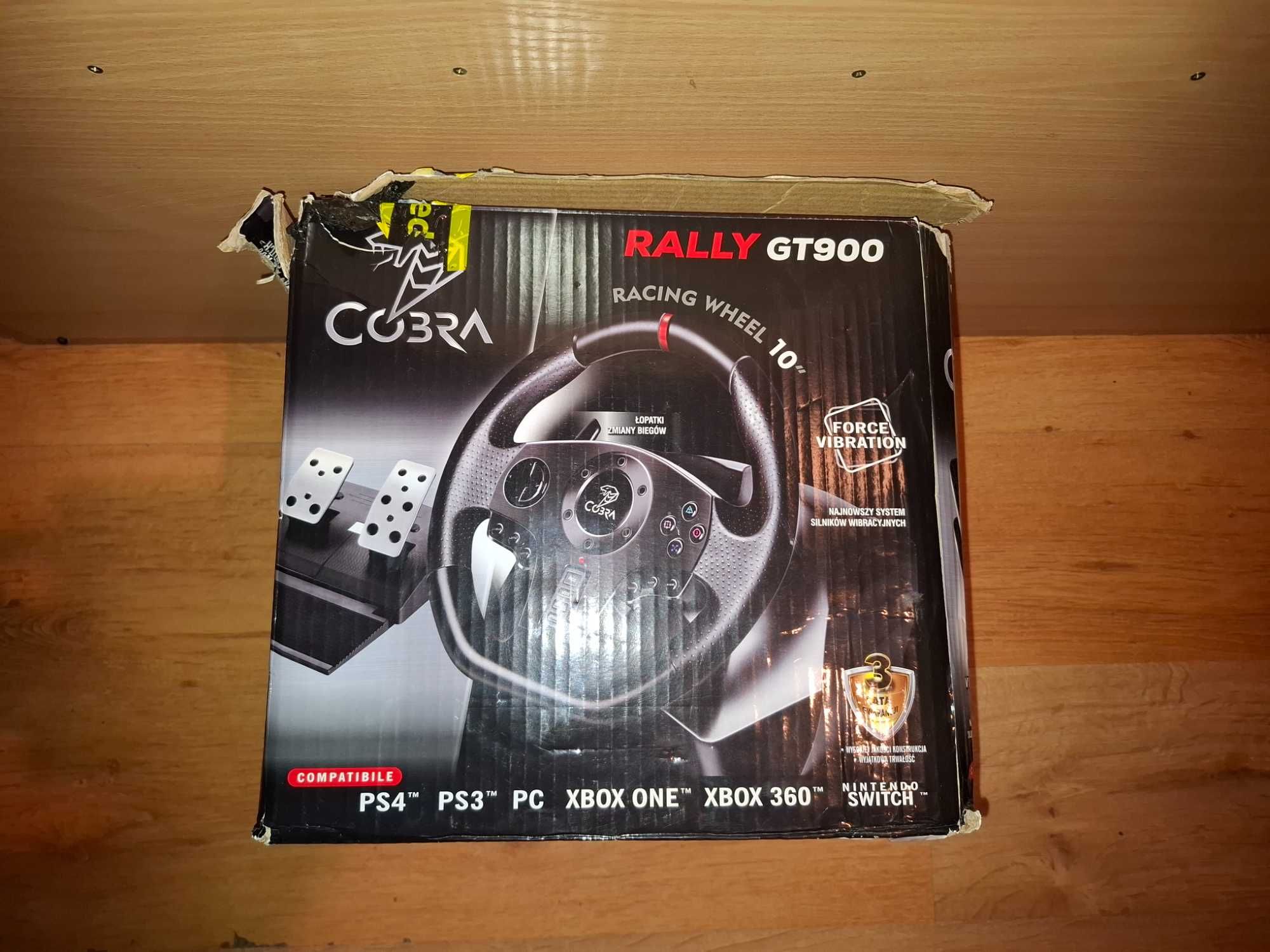 Kierownica COBRA Rally GT900 (PC/PS4/XBOX/SWITCH)