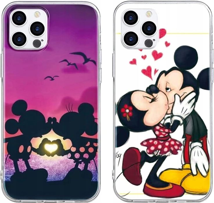 Etui z Motywem Minnie i Mickey Samsung Galaxy S20 FE / S20 Lite 2szt