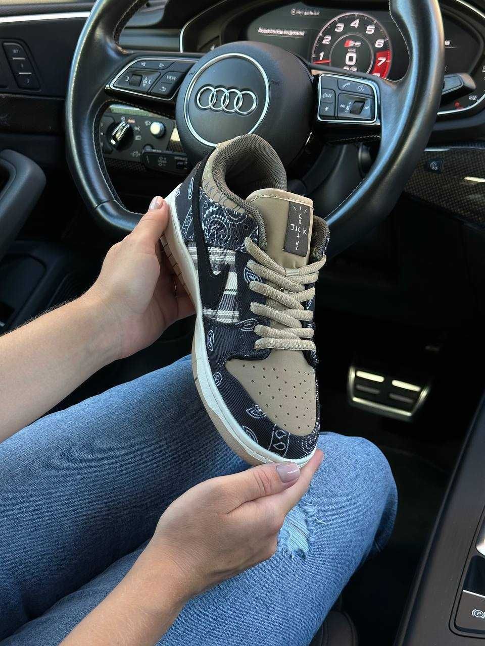 Жіночі кросівки найк данк лоу Nike SB Dunk Low Travis Scott W [36-41]