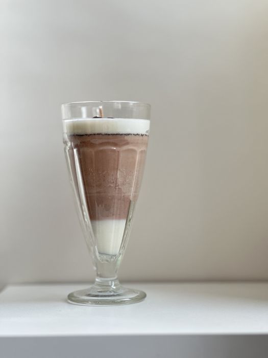 Latte swieca sojowa