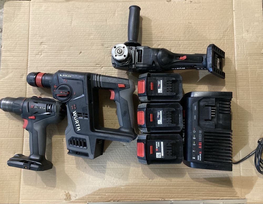 Набор проф инструмкнта: Wurth 18V