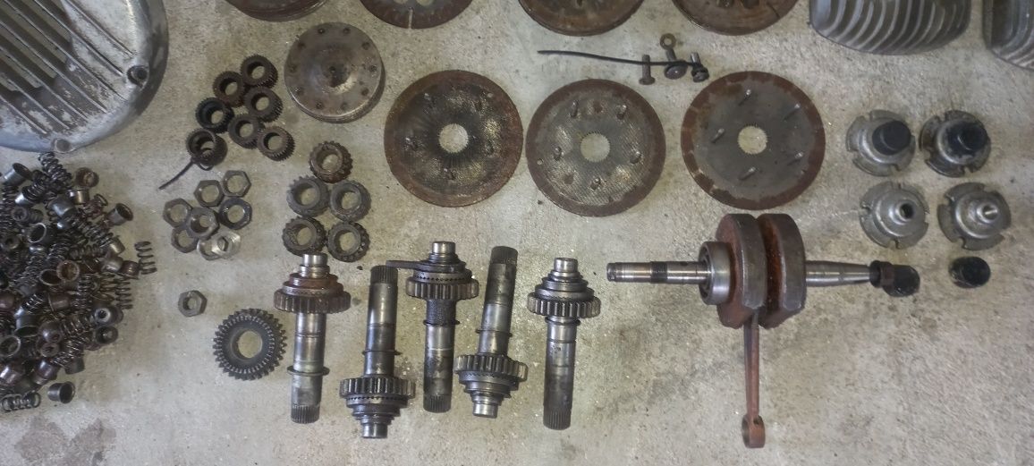 Motor zundapp 4 turbina peças
